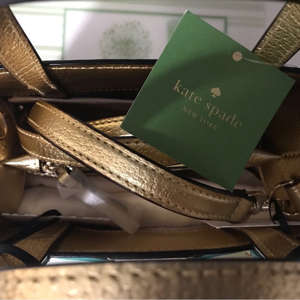 🌴🦩RARE BNWT Kate Spade New York by the Pool Flamingo Sam leather crossbody🦩🌴 - Picture 12 of 16